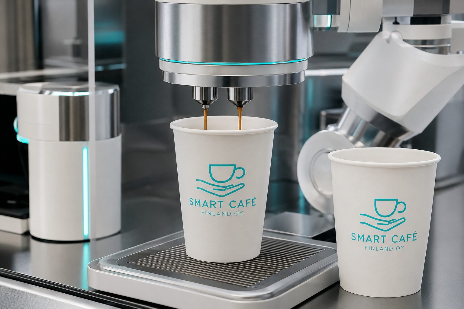Smart Café -juoman automatisoitu valmistus